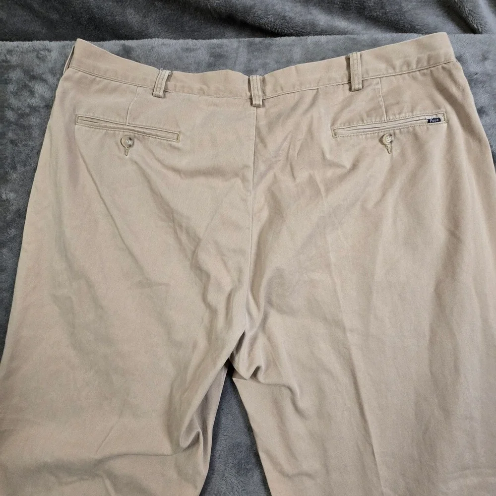 Polo Ralph Lauren Pants 40x30 Men's Classic Fit Chinos Khaki Tan Preppy Casual